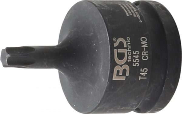 Auto instrumenti un iekārtas - Impact Bit Socket | 20 mm (3/4") Drive | T-Star (for Torx) T45 (5545)