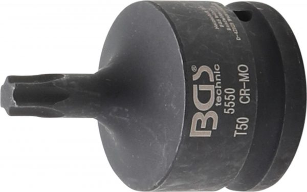 Auto instrumenti un iekārtas - Impact Bit Socket | 20 mm (3/4") Drive | T-Star (for Torx) T50 (5550)