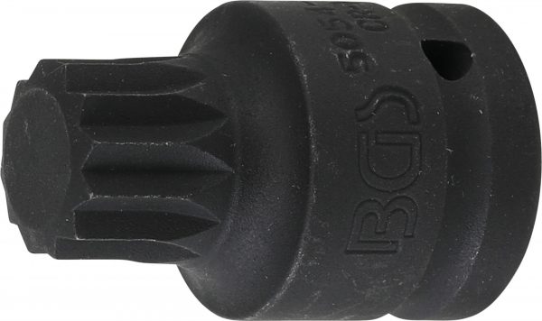 Auto instrumenti un iekārtas - Impact Bit Socket | 20 mm (3/4") drive | Spline (for XZN) M24 (5054-M24)