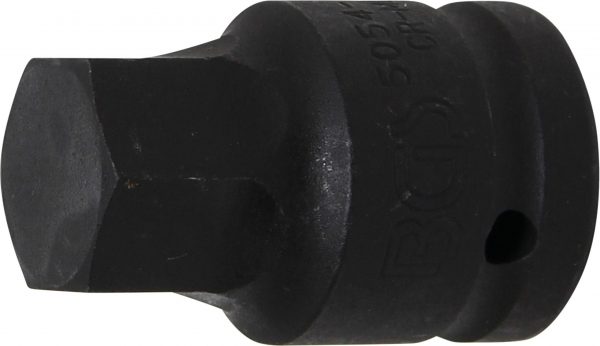 Auto instrumenti un iekārtas - Impact Bit Socket | 20 mm (3/4") drive | internal Hexagon 24 mm (5054-24)