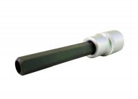 Auto instrumenti un iekārtas - Injector Socket | 100 mm long | 12.5 mm (1/2") drive | internal Hexagon 10 mm (H10100)