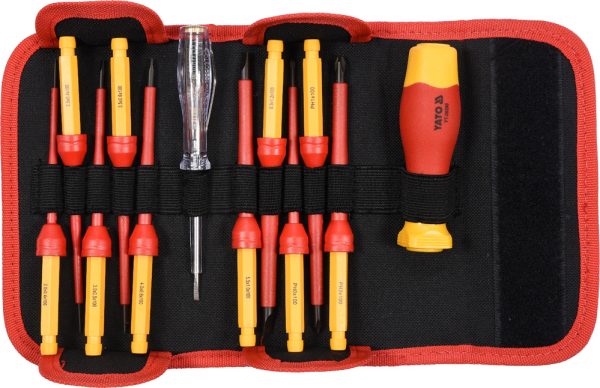 Auto instrumenti un iekārtas - Insul CHhange. Screwdriver Set 12Pcs VDE (YT-28290)