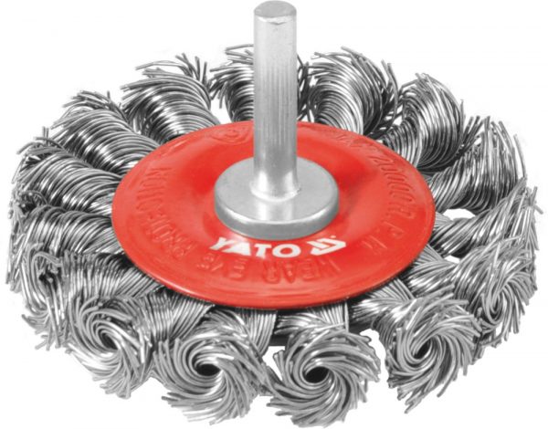 Auto instrumenti un iekārtas - Knot Wire Brush | Diameter 75 mm (YT-4759)