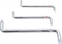 Auto instrumenti un iekārtas - L- Type Wrench Set | Slot SL/cross slot | 3 pcs. (7982)