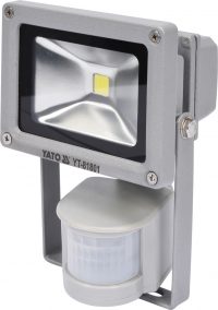 Auto instrumenti un iekārtas - LED LAMP WITH MOTION DETECTOR 10W 700LM (YT-81801)