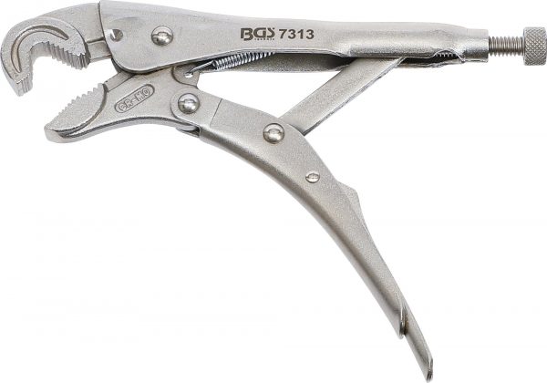 Auto instrumenti un iekārtas - Locking Grip Pliers | Round Jaws | 175 mm | 6 - 21 mm (7313)