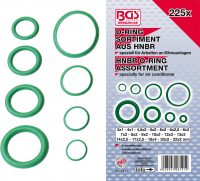 Auto instrumenti un iekārtas - O-Ring Assortment | Ø 3 - 22 mm | 225 pcs. (8121)