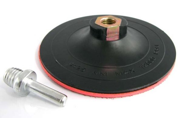 Auto instrumenti un iekārtas - Plastic Backing Pad W /Velcro and adaptor