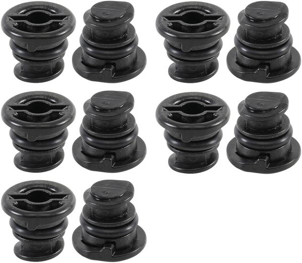 Auto instrumenti un iekārtas - Plastic Oil Drain Plug Set | for VAG | 10 pcs. (9536)