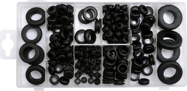 Auto instrumenti un iekārtas - RUBBER RING GROMMETS 180PCS SET