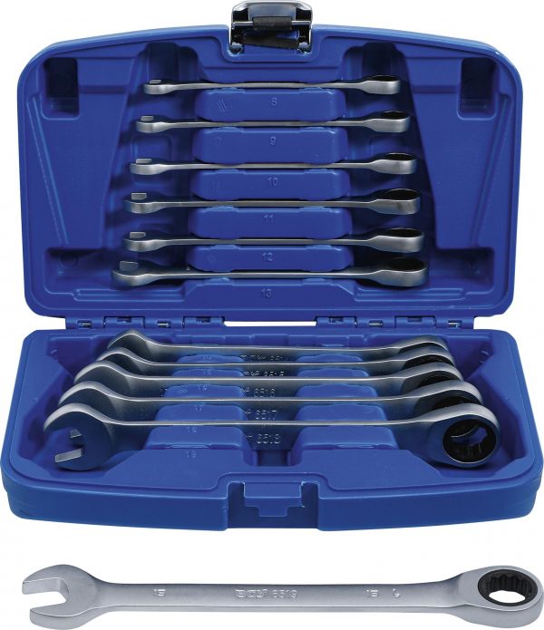 Auto instrumenti un iekārtas - Ratchet Combination Wrench Set | 8 - 19 mm | 12 pcs. (6541)