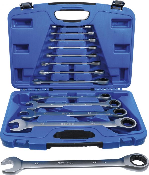 Auto instrumenti un iekārtas - Ratchet Combination Wrench Set | 8 - 32 mm | 13 pcs. (6542)