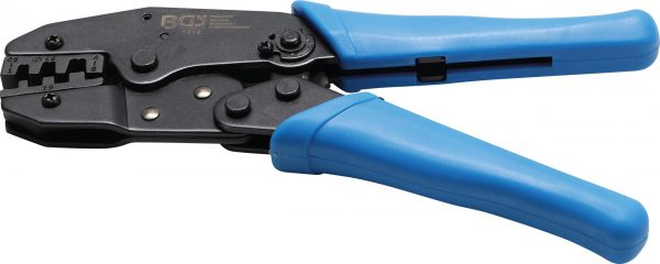 Auto instrumenti un iekārtas - Ratchet Crimping Tool | for uninsulated cable lugs 0.5 - 6 mm² (1419)