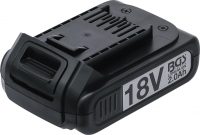 Auto instrumenti un iekārtas - Replacement Battery | Li-Ion | 18 V / 2.0 Ah | for Cordless Impact Wrench BGS 9928 (9929)
