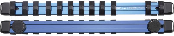Auto instrumenti un iekārtas - Retaining Bar for 12 Sockets | magnetic | for 6.3 mm (1/4") drive (9342)