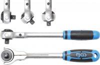 Auto instrumenti un iekārtas - Reversible Ratchet with Ballpoint | finely toothed | 10 mm (3/8") (113)