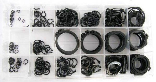 Auto instrumenti un iekārtas - SNAP RING ASSORTMENT EXTERNAL | 300 vnt. (8046V)