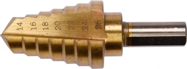 Auto instrumenti un iekārtas - STEP DRILL 14-26MM (YT-44743)