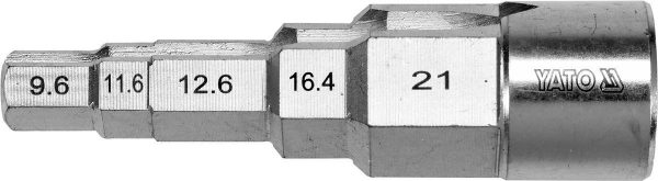 Auto instrumenti un iekārtas - STEP WRENCH 1/2" (YT-03317)