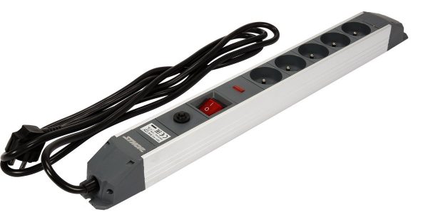 Auto instrumenti un iekārtas - SURGE PROTEC POWER STRIP W.G. 5S 3M ALU (72372)