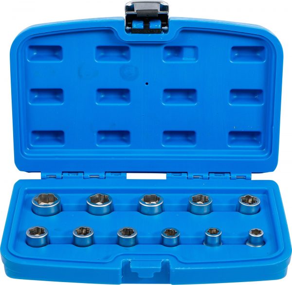 Auto instrumenti un iekārtas - Screw and Nut Extractor Set | metric | 11 pcs. (8383)