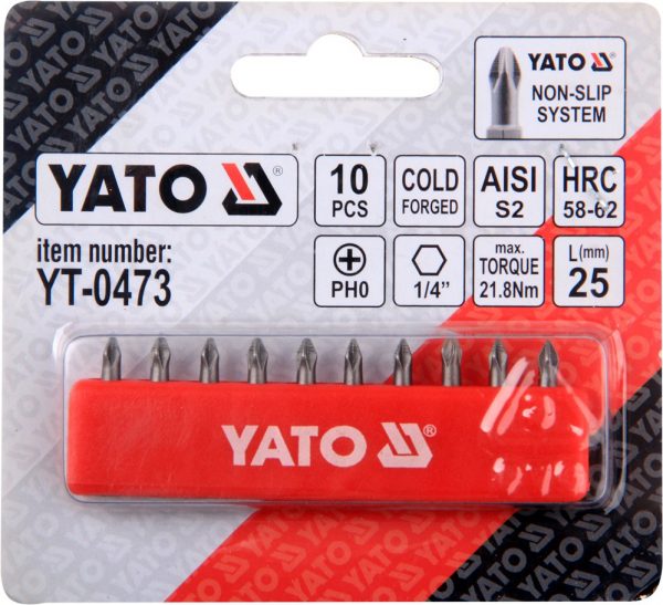 10 pcs PH0x25  (YT-0473)