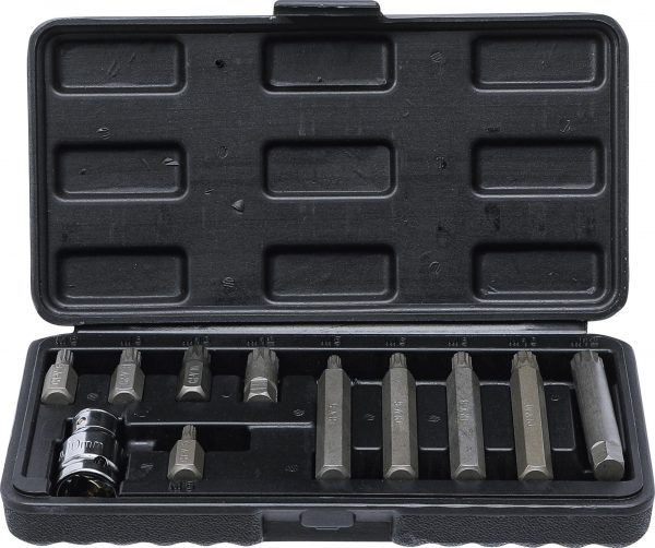 Auto instrumenti un iekārtas - Screwdriver Bit Set | short / long | spline (for XZN) | 11 pcs. (5030)