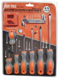 Auto instrumenti un iekārtas - Screwdriver Set | 11 pcs. (SK5011)