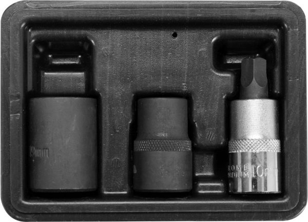 Auto instrumenti un iekārtas - Set of Attachments for Brake Calipers | pentagon | 3 pcs. (YT-06807)
