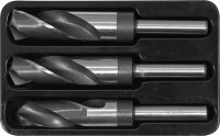 Auto instrumenti un iekārtas - Set of drill bits for metal | 22 - 24 - 25 mm | 3 pcs. (YT-44626)