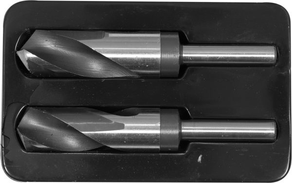 Auto instrumenti un iekārtas - Set of drill bits for metal | 26 - 28 mm | 2 pcs. (YT-44627)