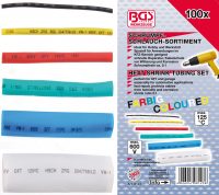 Auto instrumenti un iekārtas - Shrink Tube Assortment | coloured | 100 pcs. (8123)