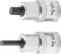 Auto instrumenti un iekārtas - Spreader Socket Set for Spring Strut Clamp | 12.5 mm (1/2") drive | 5 x 7 mm + 5.5 x 8.2 mm (6455)