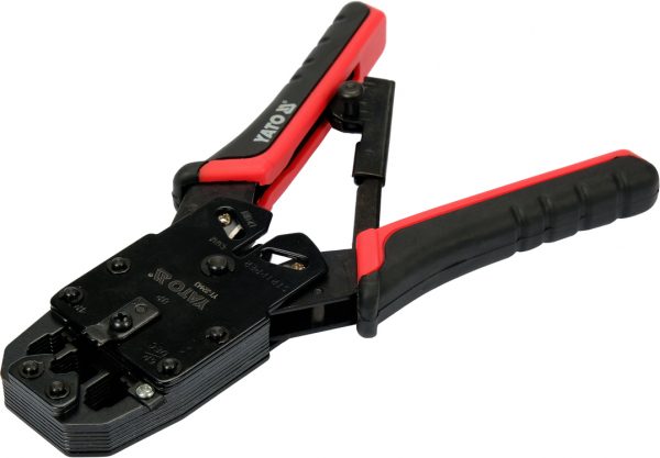 Auto instrumenti un iekārtas - TELEPHONE PLUG CRIMPING TOOL | RJ45 RJ10 RJ11 (YT-22443)