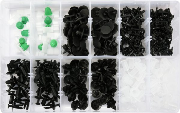 Auto instrumenti un iekārtas - TRIM CLIPS ASSORTMENT BMW 290 PCS (YT-06661)