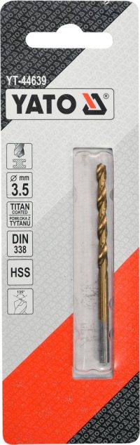 Auto instrumenti un iekārtas - TWIST DRILL BIT HSS-TiN 3