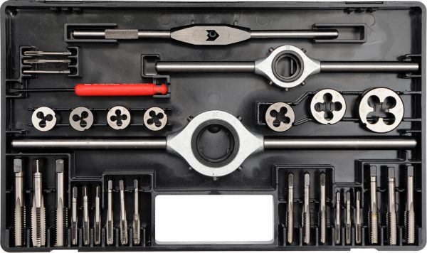 Auto instrumenti un iekārtas - Tap and Die Set 32pc. M3-M12 (CZ TOOL) (24900)