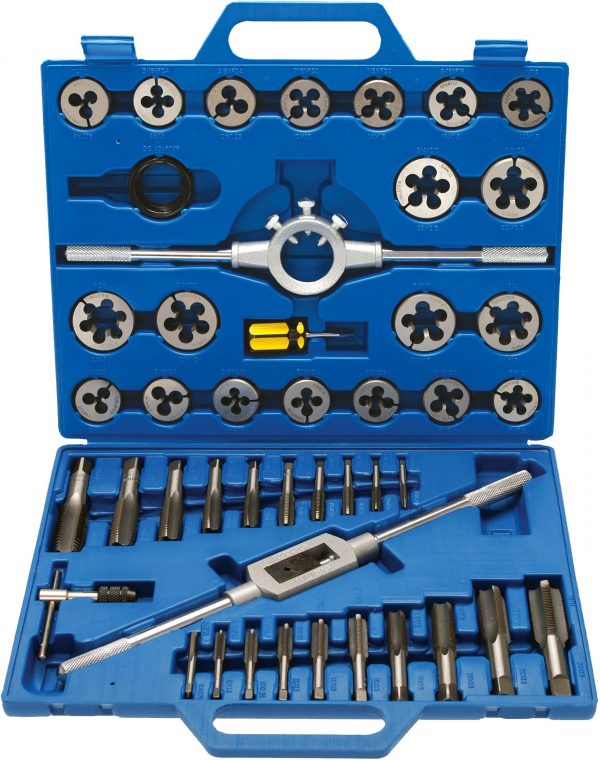 Auto instrumenti un iekārtas - Tap and Die Set | 45 pcs. (1893)