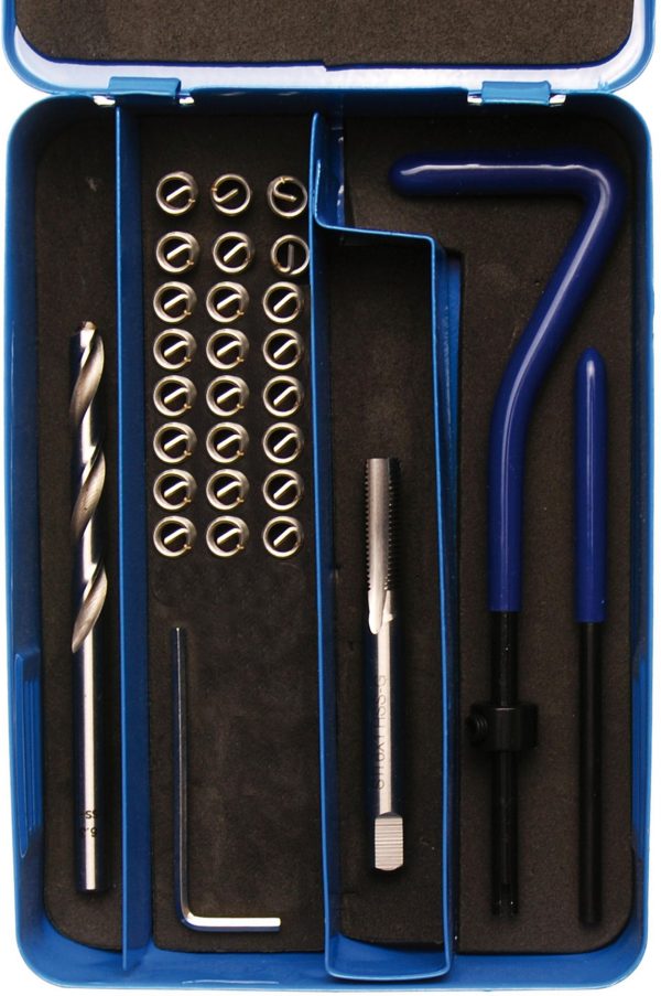 Auto instrumenti un iekārtas - Thread Repair Kit | M6 x 1.0 | 29 pcs. (1953 )