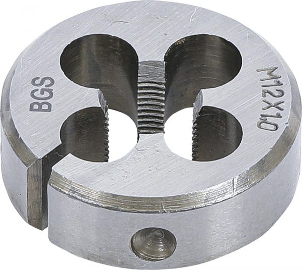 Auto instrumenti un iekārtas - Threading Die | M12 x 1.0 x 25 mm (M12X1.0-S)