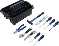 Auto instrumenti un iekārtas - Tool Carrying Case | Reinforced Plastic | incl. Tool Assortment | 11 pcs. (70225)