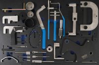 Auto instrumenti un iekārtas - Tool Tray 3/3: Engine Timing Tool Set | for Renault