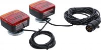 Auto instrumenti un iekārtas - Trailer Lamps with Magnetic Holder | 2 pcs. (80960)