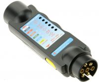 Auto instrumenti un iekārtas - Trailer socket tester 12V (2187V)