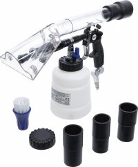 Auto instrumenti un iekārtas - Twister Cleaning Gun with Brush and Extractor Attachment | 7 pcs. (70150)