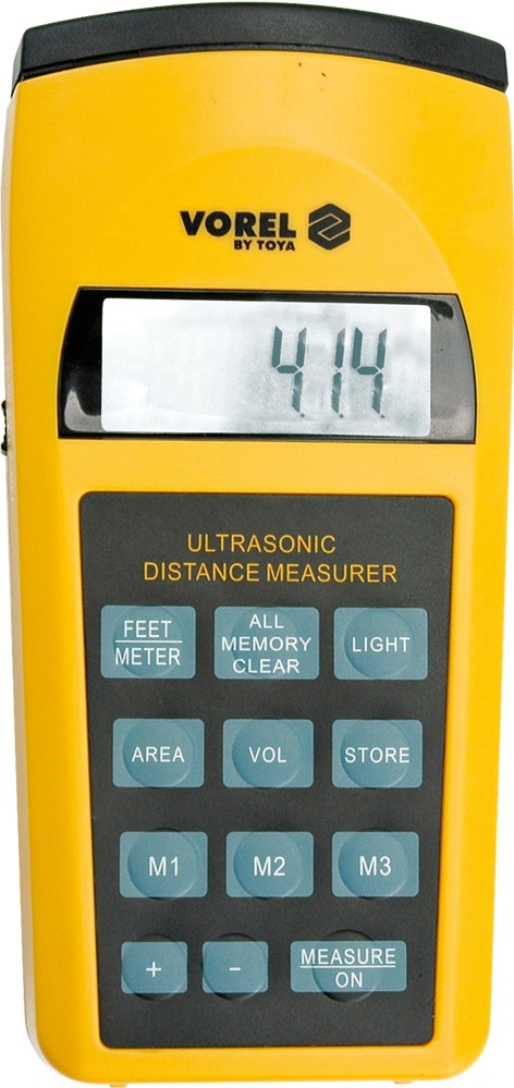 Auto instrumenti un iekārtas - ULTRASONIC DISTANCE METER WITH LASER (81782)