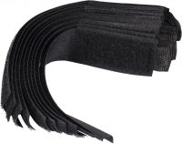 Auto instrumenti un iekārtas - Velcro cable ties | black | 150 mm / 10 pcs. (73850)