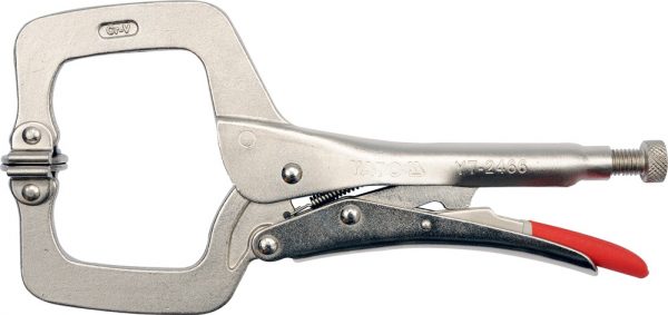 Auto instrumenti un iekārtas - WELDING LOCKING PLIERS TYPE C 280 MM (YT-2466)