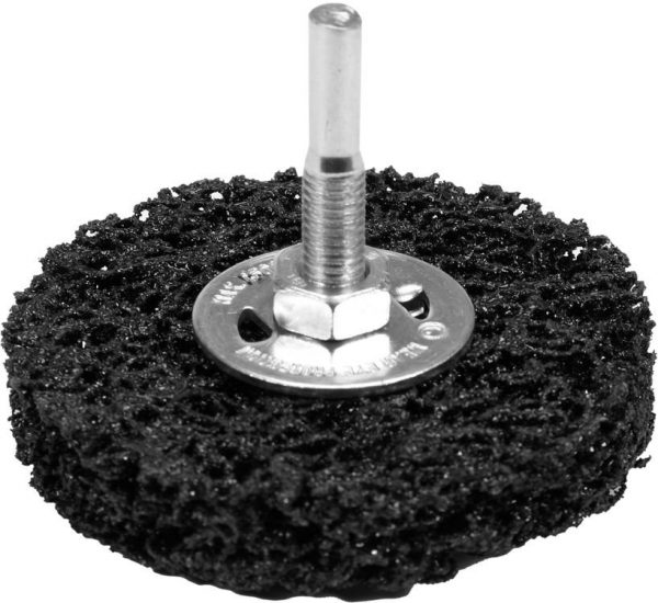 Auto instrumenti un iekārtas - WIRE BRUSH 75MM POLY ABRASIVE FOR DRILL (YT-47801)