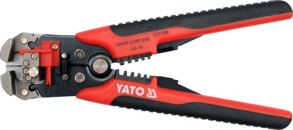 Auto instrumenti un iekārtas - WIRE STRIPPING PLIERS 0.5-6MM2 (YT-2278)